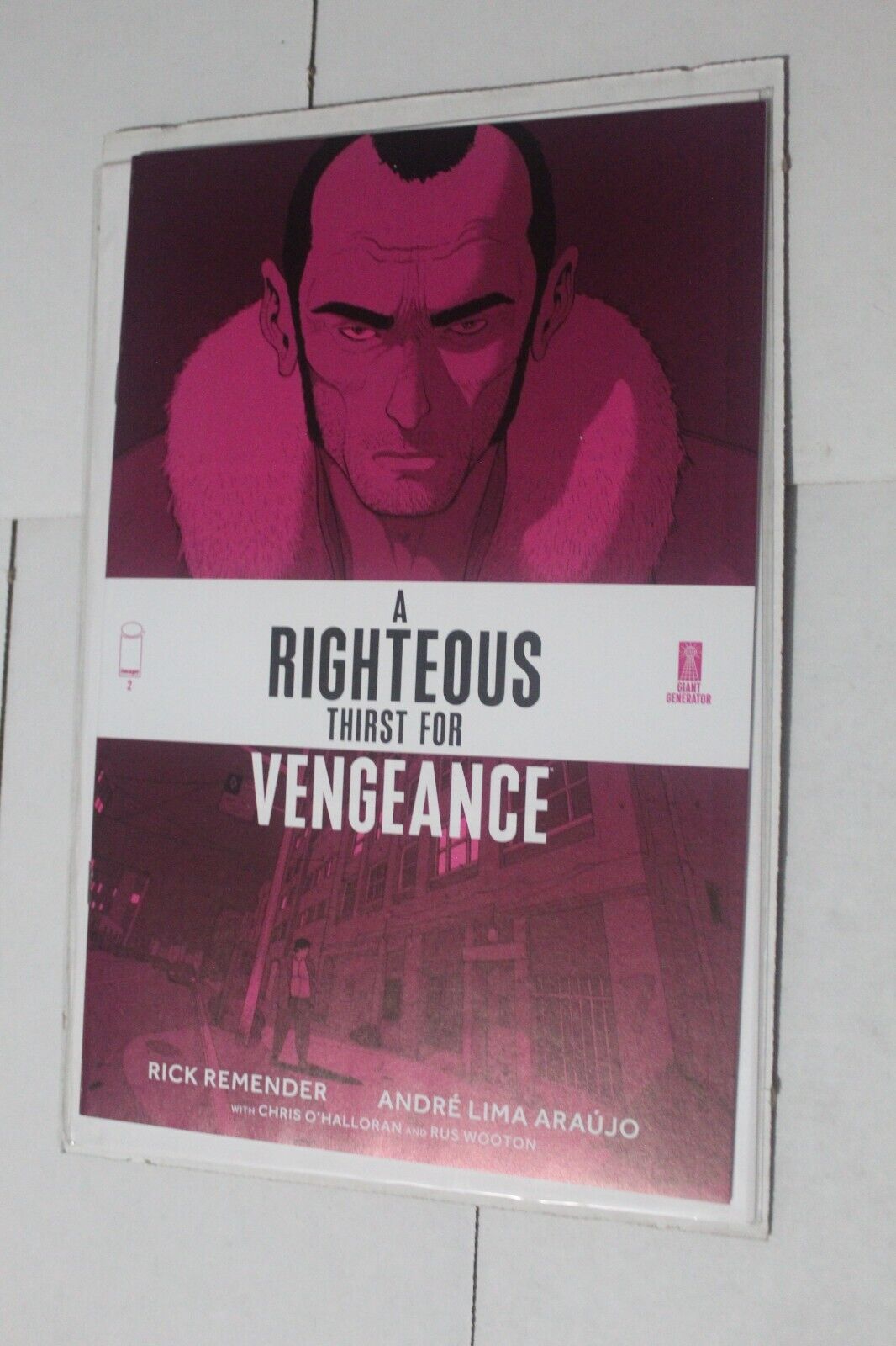A Righteous Thirst For Vengeance #2 Image Comics Araujo & O'Halloran Cover