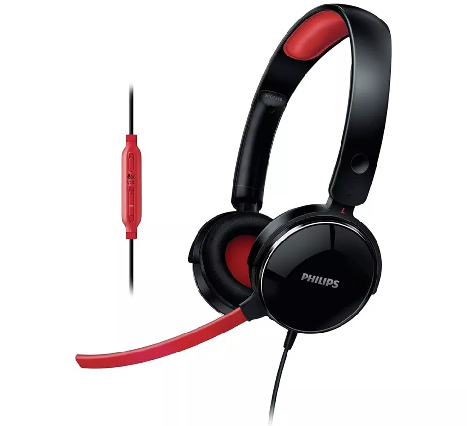 Philips PC Gaming Headset with Microphone Wired Over Ear Extra Bass SHG7210 - Image 2 of 4