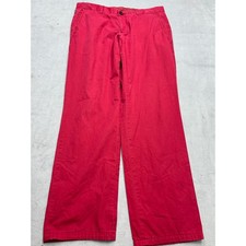 BOSS Hugo Boss Shapi W Regular Fit Chinos Red Men's Pants Size 34R