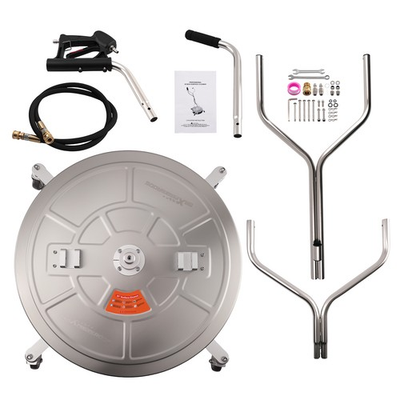 #ad 30 inch Pressure Washer Surface Cleaner 6000 PSI Dual Handle 3 8quot; Connect $315.85