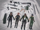 GI JOE classified figure lot, good condition with weapons