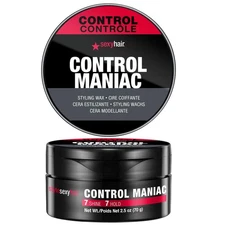 SexyHair Style Control Maniac Styling Wax, 2.5 Oz | Provides Definition | Long
