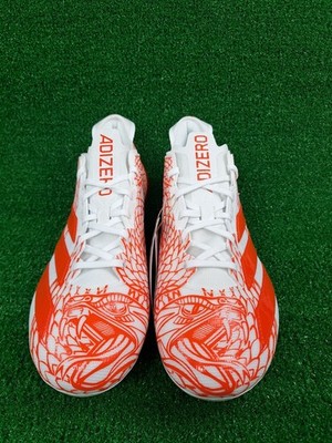 Adidas Adizero Electric II Football Cleats Snake White Orange