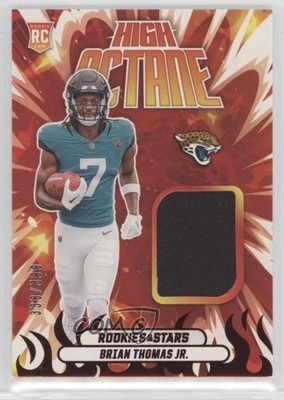 2024 Panini Rookies & Stars High Octane Memorabilia /399 Brian Thomas Jr RC 9fc
