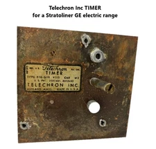 TELECHRON INC. TIMER FOR A STRATOLINER GENERAL ELECTRIC RANGE - 1950'S