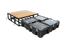 Front Runner Outfitters Wolf Pack Pro Cargo Deck System w/Bins Black SSWO011