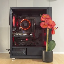 Custom Gaming PC GTX 1660 Ti Ryzen 7 1700x 16GB DDR4 RAM 500GB NVME SSD