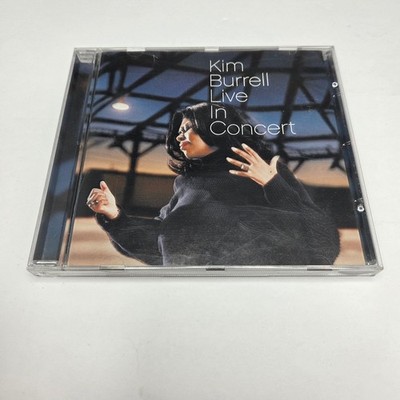 Kim Burrell Live In Concert CD 2001 Tommy Boy Gospel Soul Jazz 9 Tracks Rare