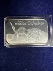 Iraqi Mobile Missile Launcher Satire Bar Ingot 1 Troy Oz .999 Fine Silver