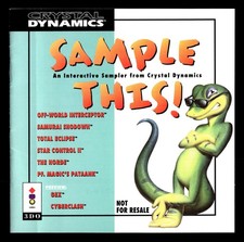 Crystal Dynamics Sample This! (3DO) *INSTRUCTION MANUAL ONLY - NOT FOR RESALE* image