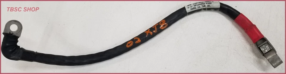 Cable de batería positivo Jaguar XJ8 XJR 1998 a 2003 VDP XK8 XKR LNC3690AA LJE3690 Foto 2 de 4