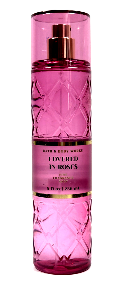 NEW 1 BATH & BODY WORKS COVERED IN ROSES FINE FRAGRANCE MIST 8 FL