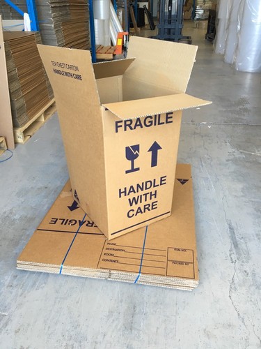 50x 100L Moving Boxes $3 Each420x370x640mm Cardboard Carton PICK UP ...