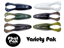 Zoom Horny Toad Style Soft Plastic Frog 4" 10ct Top Water Bass Fishing Lure