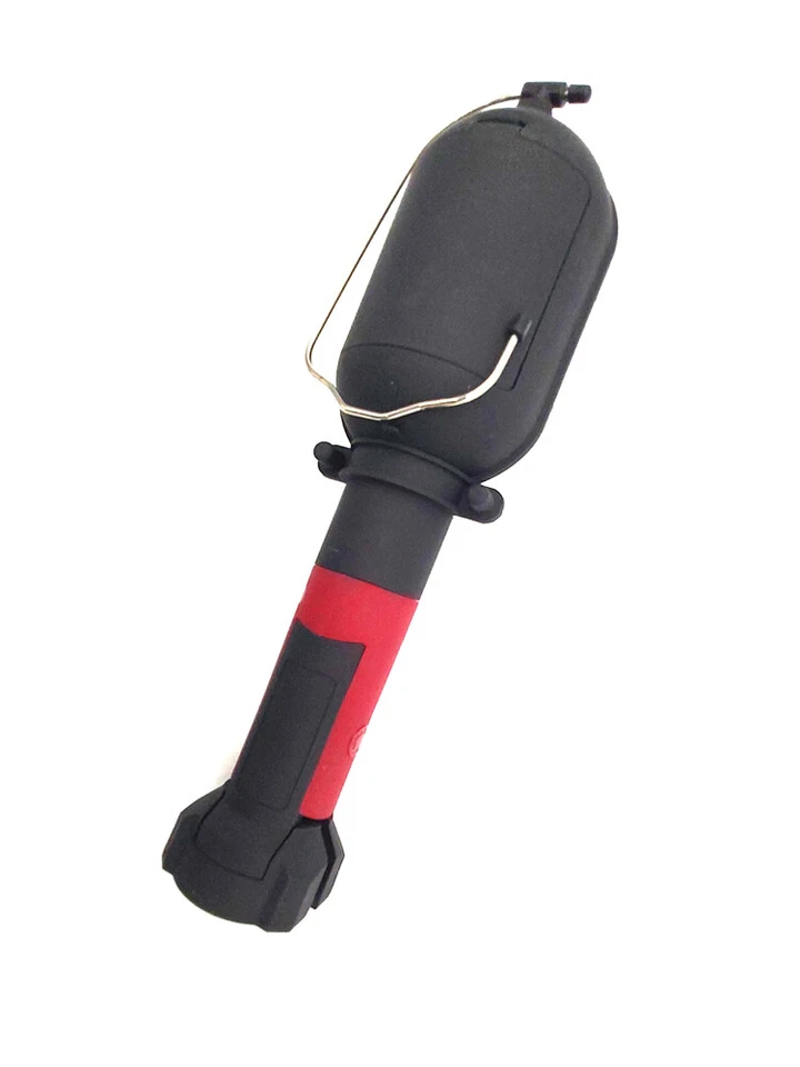 Linterna de Trabajo Led con Pie de Pinza Magnetico Gancho Colgador 300 Lumenes - Imagen 3 de 4