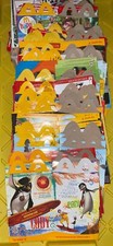 Varias cajas Happy Meal, caja, 1900’s a 2000’s, Disney, Lego, Bob Esponja,