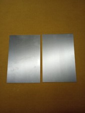18 GAUGE STEEL SHEET METAL COLD ROLL 2 PIECES 0.048" THICK 12" LONG X 8" WIDE