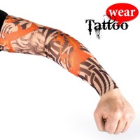 Fake Tattoo ÄRmel Sleeve Armstulpen TäTowierung KostüM Karneval Fasching Party