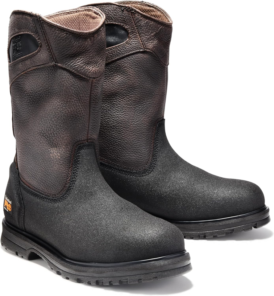 Timberland PRO Men'S Powerwelt PullOn 2024 Steel Safety Toe Farm Ranch