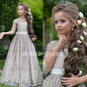 grey toddler flower girl dresses