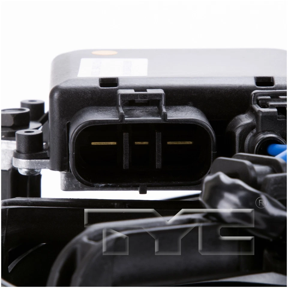 For 2009-2012 INFINITI FX35 Dual Radiator and Condenser Fan Assembly TYC 2010 - Image 3 of 4