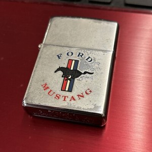 ULTRA RARE  Vintage Zippo Ford Mustang lighter Unfired
