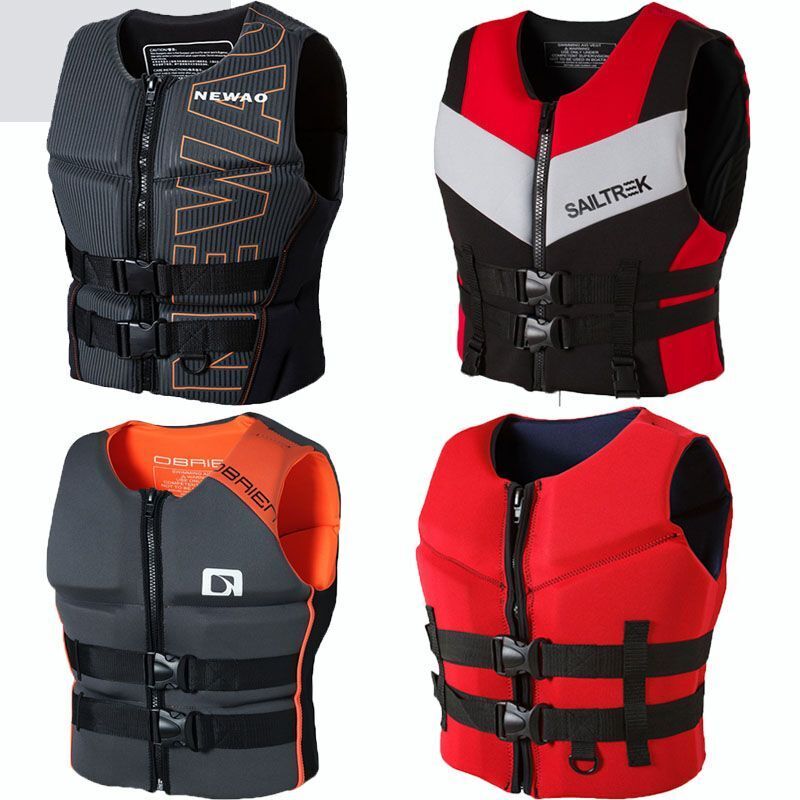 Super Buoyancy Life Jacket Raft Kayak Fishing Wakeboard Jet Ski Water Sport  Vest