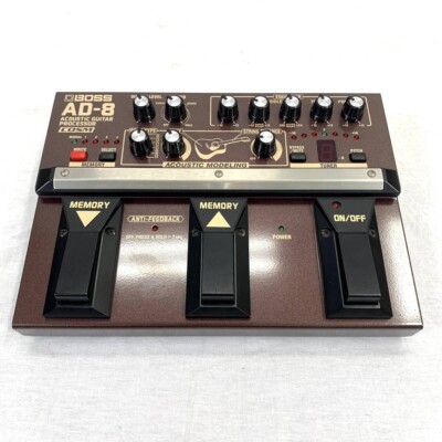 Boss AD-8 Acoustic Guitar Processor Effect Pedal Good