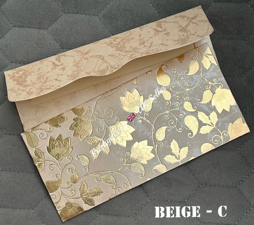Busta di design assortita salame matrimonio Eid shagun portafoglio soldi buste regalo - Foto 5 di 21