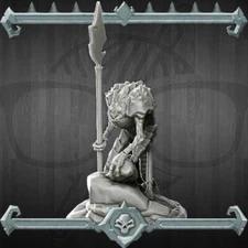 Ice Devil | Ice Fiend | Miniature for Tabletop games like D&D and War Gaming