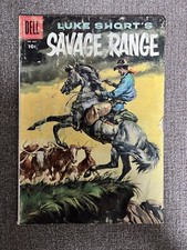 Dell Comics - Luke Short’s Savage Range #807 1957 GD JP