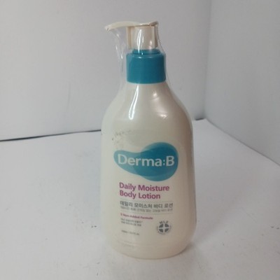 Derma:B Daily Moisture Body Lotion 13.5 Oz Korea Cosmetic 1 Bottles With Pump
