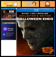 Halloween Ends Collector's Edition Blu-ray DVD Digital - Horror Movie Bundle