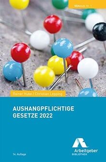 Aushangpflichtige Gesetze 2022 (GDA-Texte) von GDA ... | Buch | Zustand sehr gut