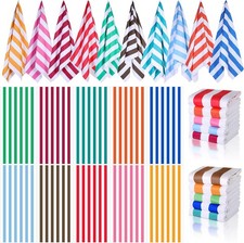 10 Pack Oversized Beach Towel Set Extra Large Pool Towels Microfiber Quick Dry