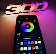New Multicolor Glow Rgbw Inserts Led Emblem Badge Compatible With Chrysler 300 New Multicolor Glow Rgbw Inserts Led Emblem Badge Compatible With Chrysler 300