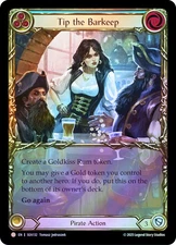FAB  COLD FOIL  Tip the Barkeep  - Treasure Pack Card # 132