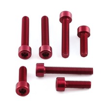 Aluminium Fuel Cap Kit Aprilia RS125 Racer TOAP35 Red | Pro-Bolt