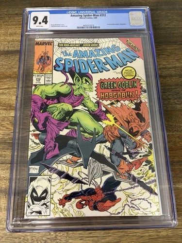 AMAZING SPIDER-MAN  #312 CGC NM 9.4 WHITE PAGES