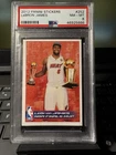 Panini 2012 Stickers LeBron James NBA Finals MVP #252 PSA 8 Basketball Card