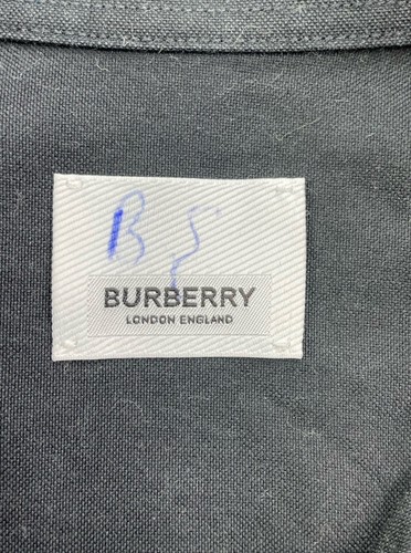 BURBERRY LONDON Embossed Horseferry Print Oxford Shirt Size SM Damaged Buttons - Picture 15 of 15