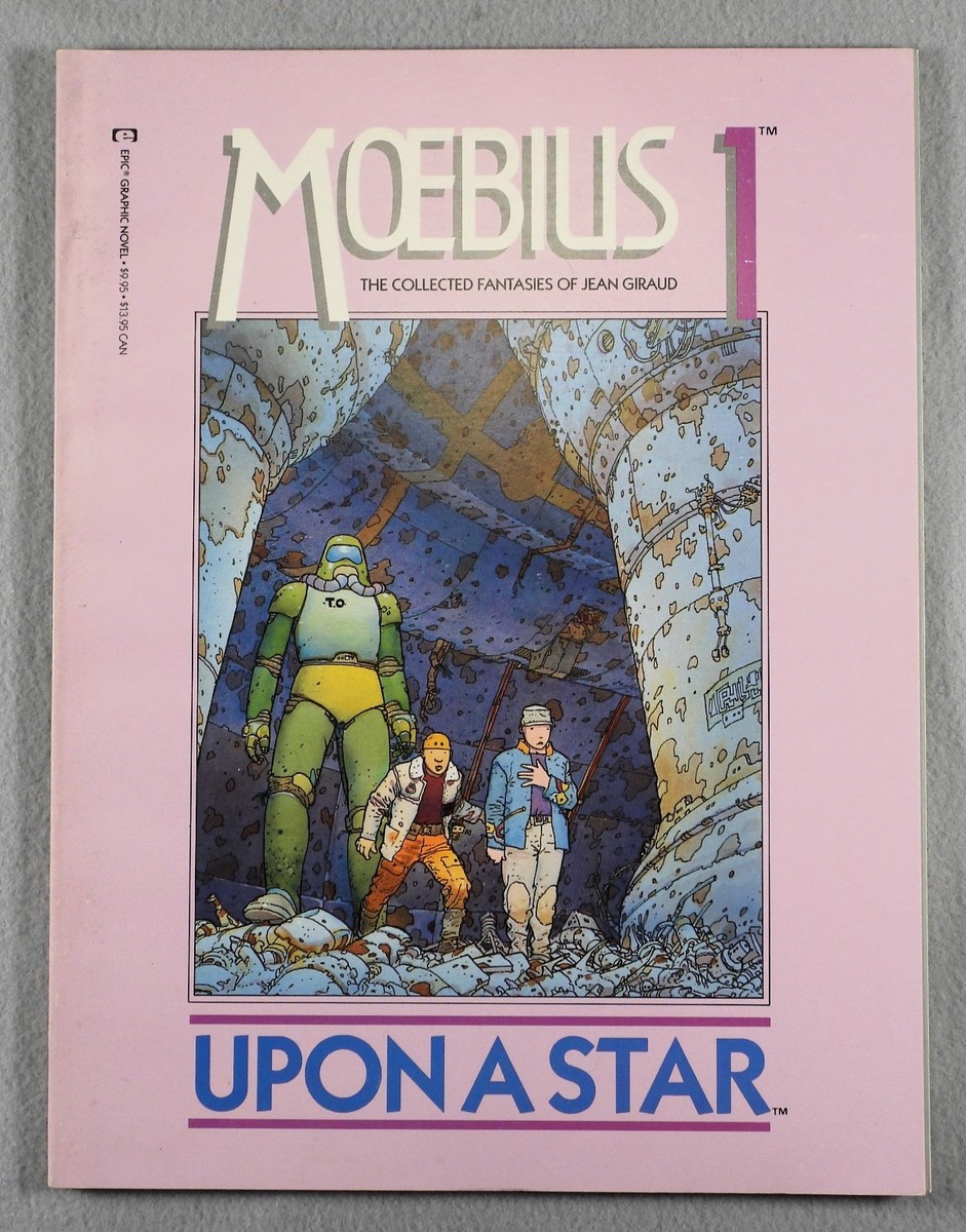 Moebius 1987 Epic Comics 1 - 6, 8, & 9 Collected Fantasies of Jean