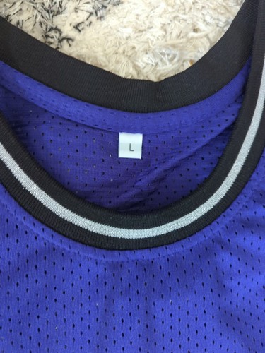 Jason Williams #55 Sacramento Kings Throwback Retro lila Trikot Größe Large - Bild 3 von 5