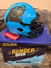 New ListingRico Dowdle Signed Panthers Full Size Authentic Helmet Radtke Sports COA