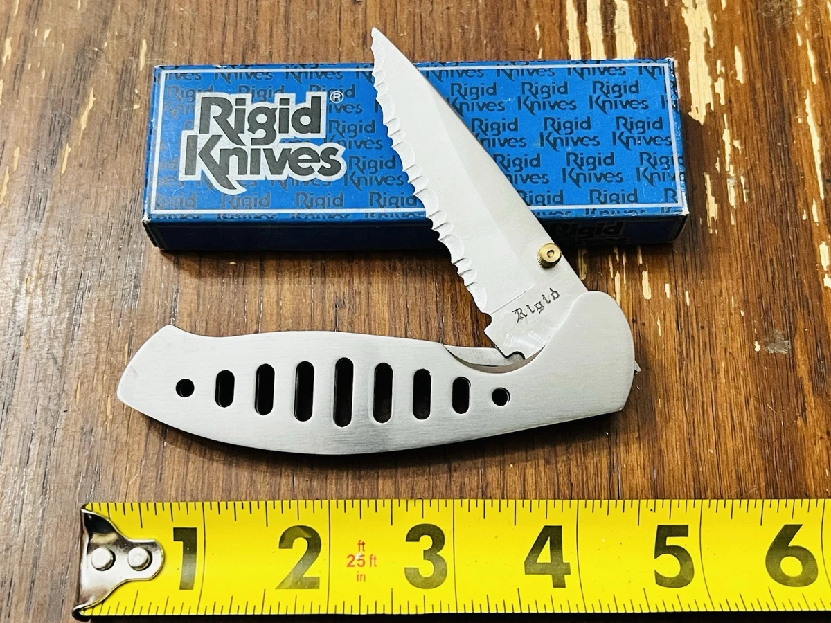 Rigio ナイフ　貴重品 Vintage Rigid Knives Japan RG-100 Damascus Buck Deer Hunting Knife