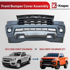 Front Bumper Cover Assembly Grille For 2021 2022 Chevy Colorado Z71 w/ Fog Light