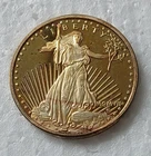Gold Plated $20 Coin Copy Liberty United States