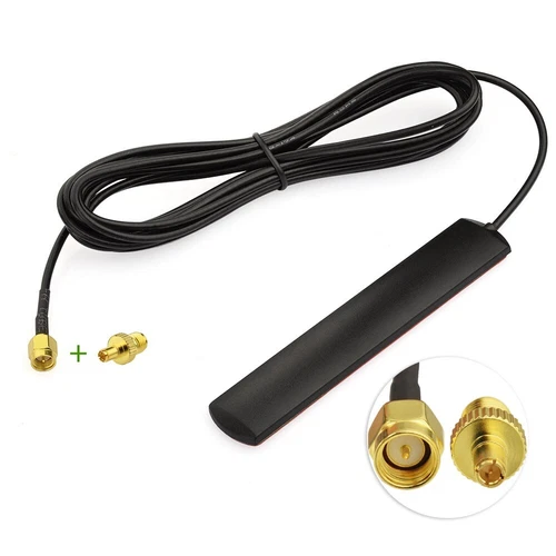 4G LTE Antenna Adhesive Mount Omni-Directional SMA TS9 for Car Hotspot Router