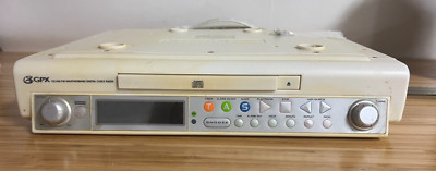 GPX CD/AM/FM Weatherband Digital Clock Radio~ for parts -  KCCD3004DP -