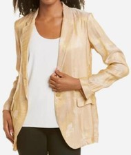 Forte Forte Jacket Atlantic Jacquard Duna Tan Womens Sz 0 New Nwt N74